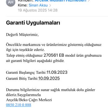Garanti Kapsamındaki Buzdolabım Onarılmadı, Mağduriyetim Giderilmiyor