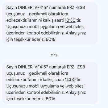 Ajet Uçuşunun İptali Sonrası Saatlerce Bilgi Verilmeden Mağdur Edildim