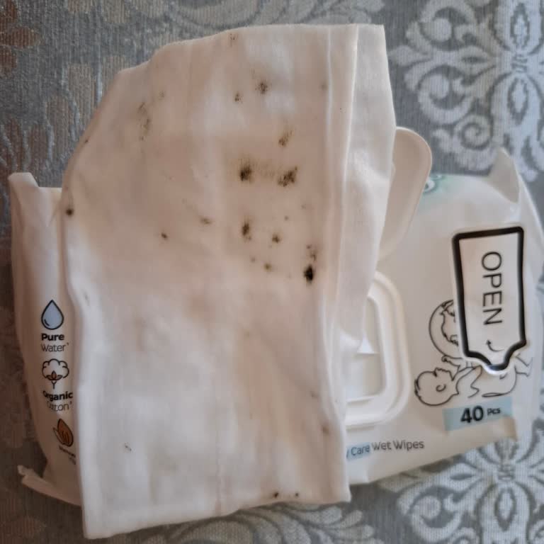 Islak Mendillerde Görülen Lekeler Hakkında Bilgilendirme Talebi