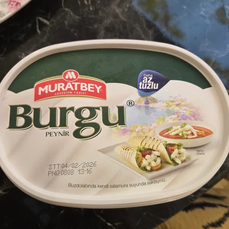 Muratbey Burgu Peynirlerinde Yoğun İlaç Tadı Ve Farklı Koku Sorunu Yaşadım