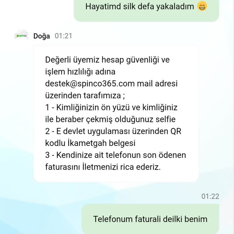 Spinco'da Kazancım Ve Ana Param Ödenmiyor, Hesabım Blokeli