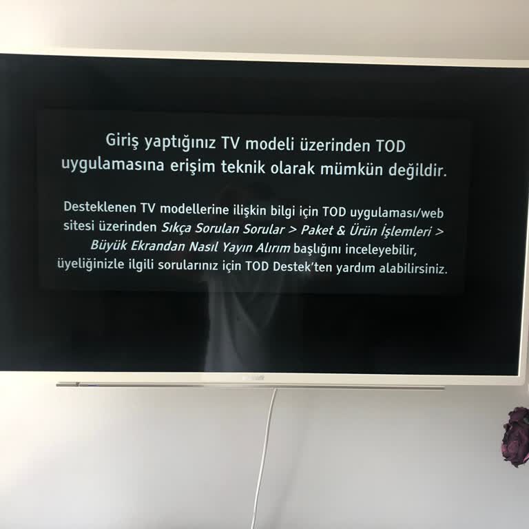 Arçelik TV'de Tod Uygulamasına Erişim Sorunu Ve Ücret İadesi Talebi