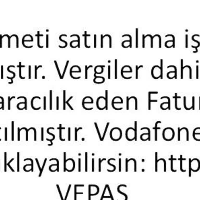 Vodafone Pay Bilgim Dışında Google Subs Ücreti Faturama Yansıtıldı