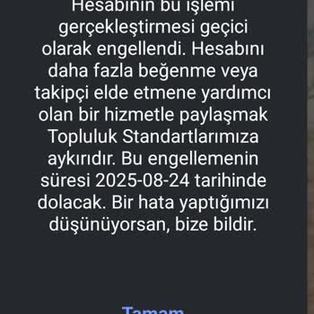 Instagram Hesabımda Haksız Kısıtlama Sorunu Çözülmüyor