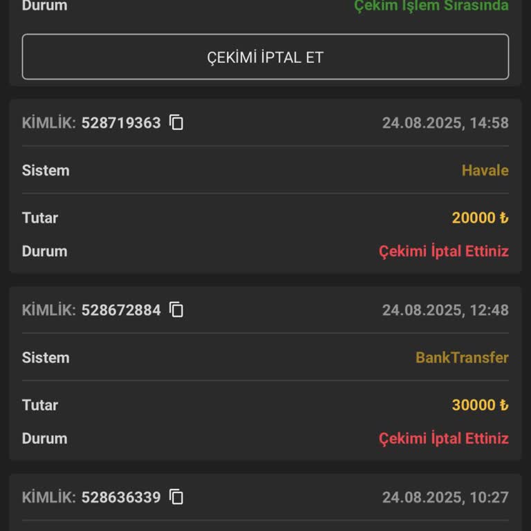 GO Bahis Para Çekme İşlemlerinde Sürekli Gecikme Ve Çözüm Sunulmaması