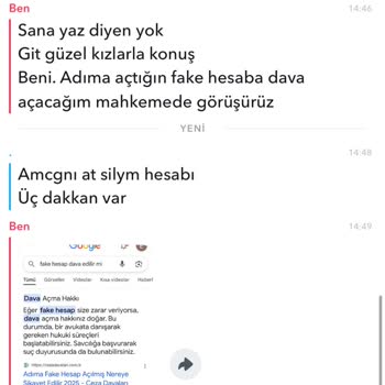 Sahte Hesapla Tehdit Ve İtibar Zedeleme Mağduriyeti