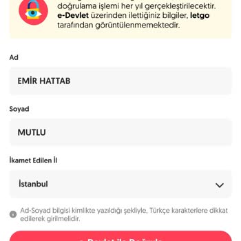 Letgo'da Satış Sonrası Ödeme Ve Doğrulama Sorunu