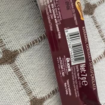 Son Kullanma Tarihi Geçmemiş Çikolataların Bozuk Çıkması