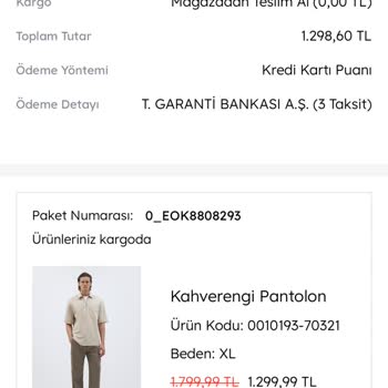 Mavi Online Siparişim 9 Gündür Teslim Edilmedi, Mağduriyetim Giderilmiyor