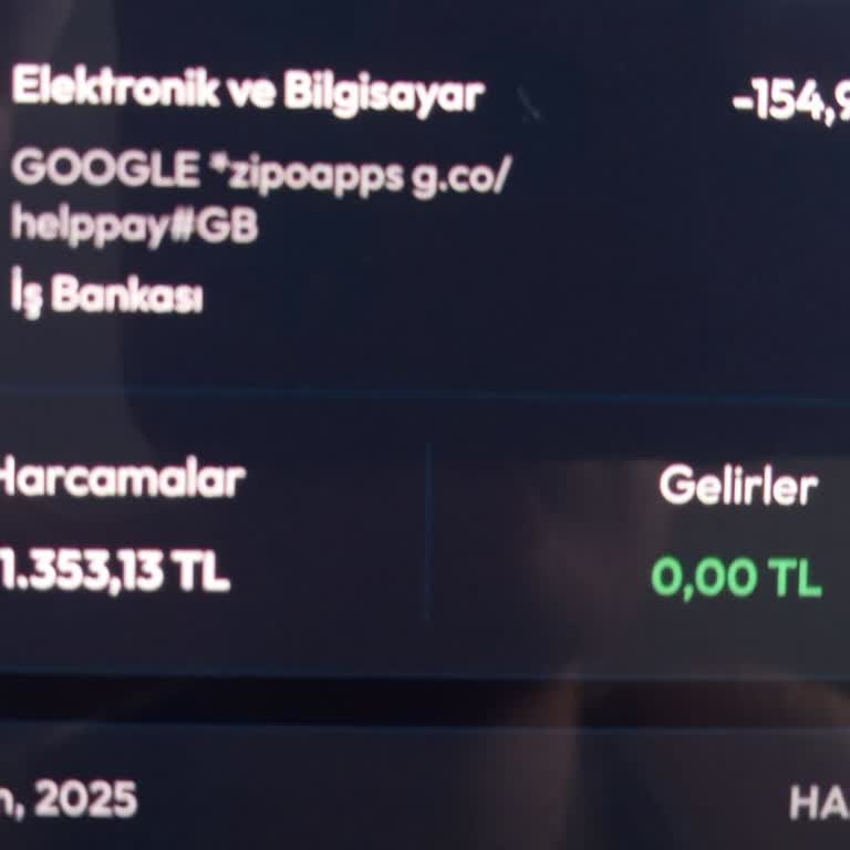 Hesabımdan İzinsiz Google Zipo Apps Ödemeleri Ve İade Talebim