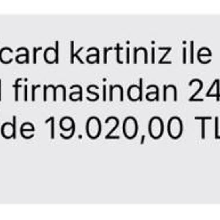 Bilgim Dışında Zara Online Alışverişiyle Kredi Kartımdan Yüklü Tutar Çekildi