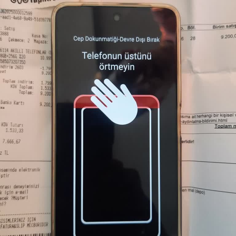 Garanti Kapsamındaki Telefonum Sürekli Uyarı Veriyor Ve Kullanılamaz Durumda