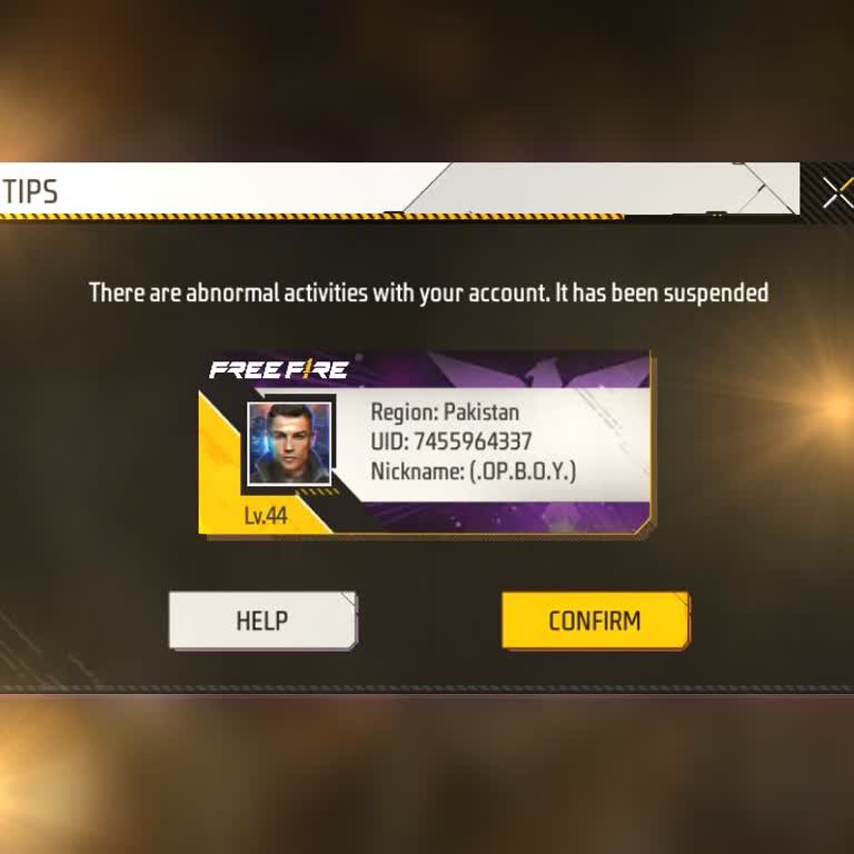 Haksız Banlanan Free Fire Hesabımın Açılmasını İstiyorum