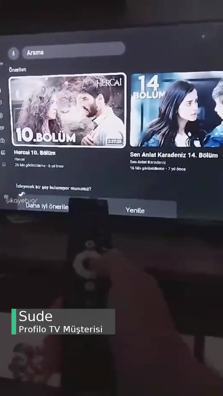 Profilo TV Sürekli Donuyor videonun kapak resmi
