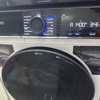 Siemens IQ 700 Çamaşır Makinesinde Deterjan Kapağı Hatası Ve Kullanım Sorunu