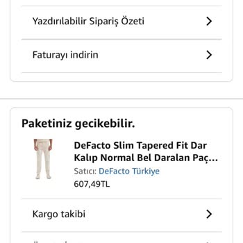 Amazon’dan Sipariş Verdim, Ürünüm Teslim Edilmedi Ve Müşteri Hizmetleri Sorunumu Çözmedi