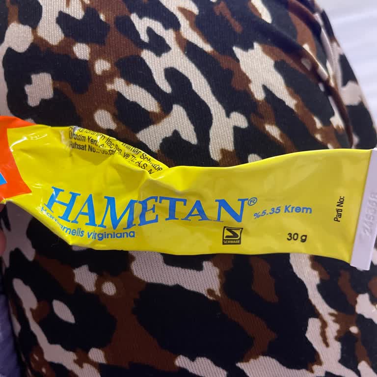 Hametan Krem İlk Kullanım Sonrası Ciltte Ani Kızarıklık Ve Yanma Sorunu