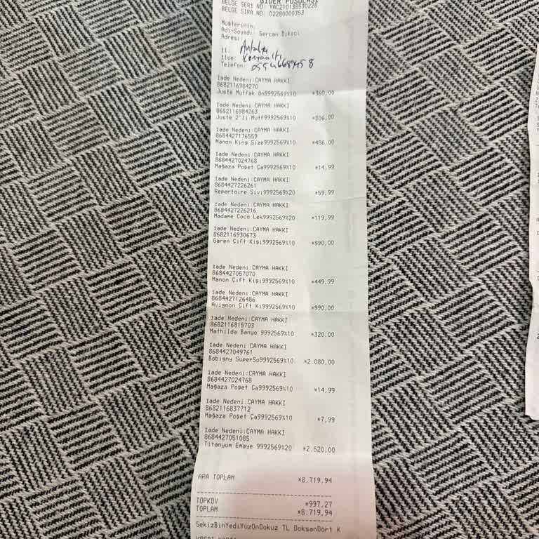 Madame Coco İade Sorunu ve İlgisiz Mağaza Yönetimi Yüzünden Mağduriyet Yaşadık