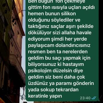 Saç Kaynağı Sonrası Mağduriyet Ve İlgisizlik