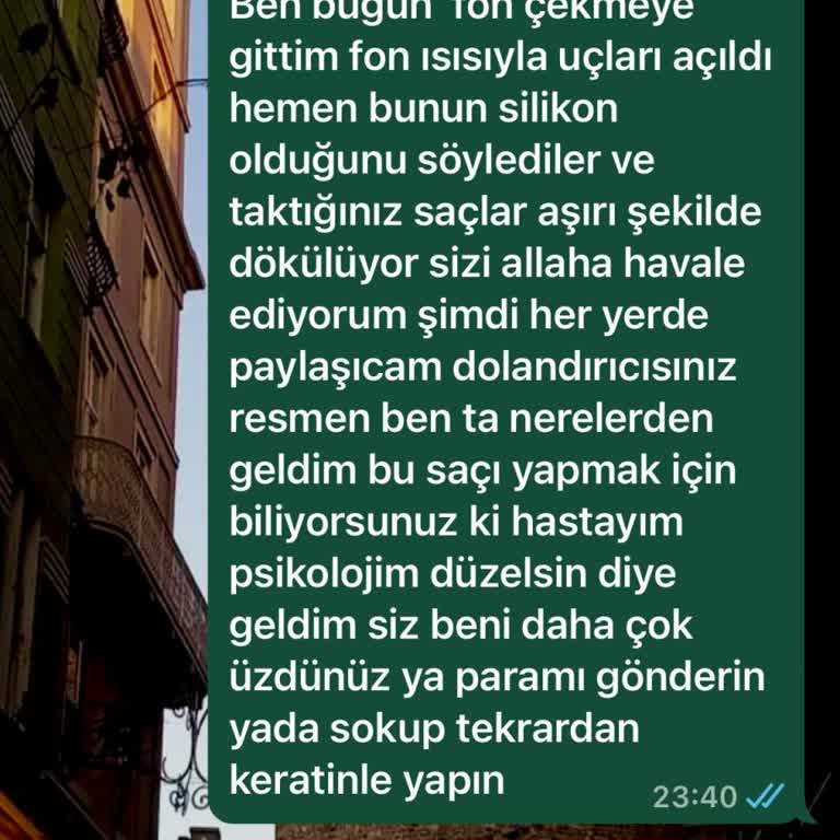 Saç Kaynağı Sonrası Mağduriyet Ve İlgisizlik