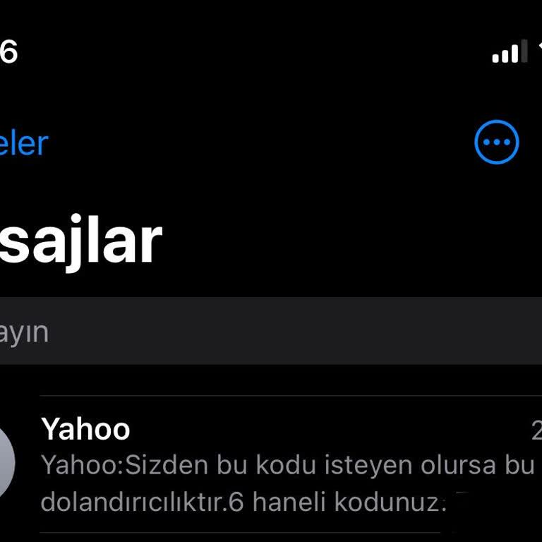 Yahoo Adına Gelen Doğrulama Kodu Güvenlik Endişesi Yarattı