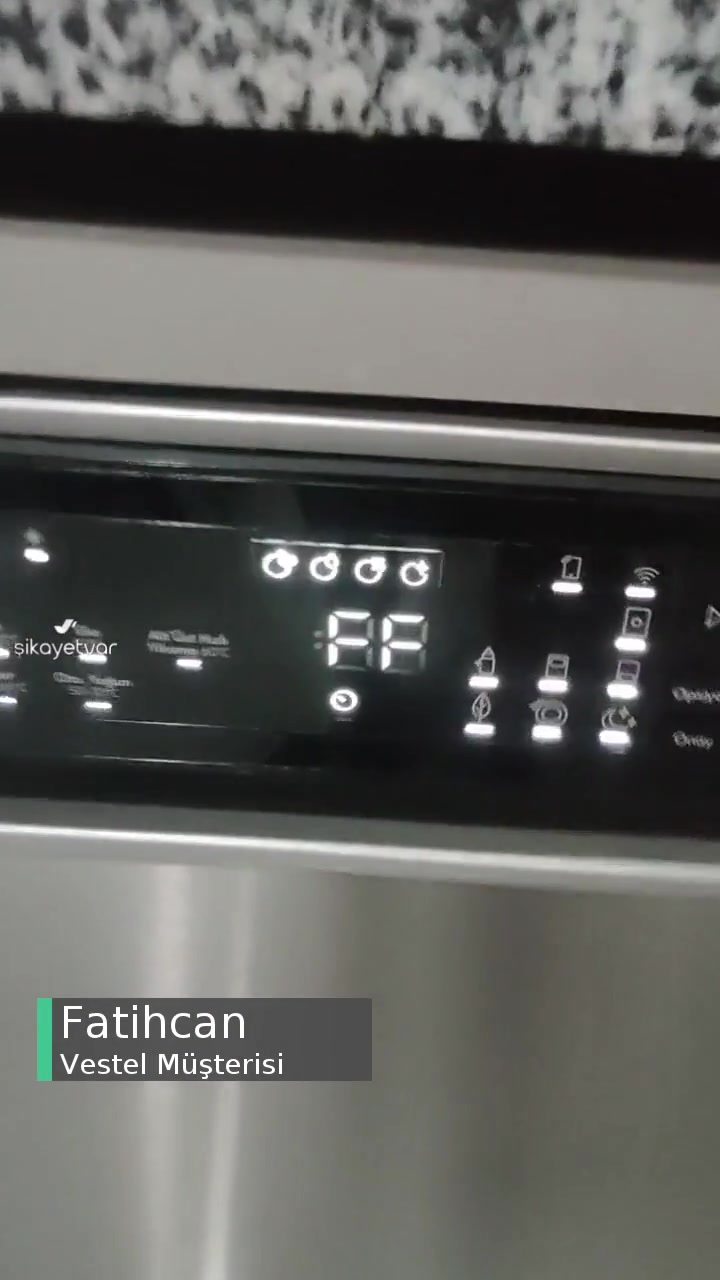 Vestel Bulaşık Makinesi Sensör Arızası! videonun kapak resmi