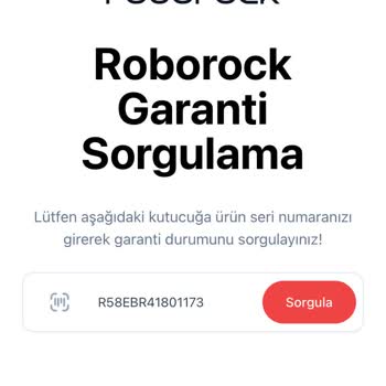 Trendyol'dan Aldığım Roborock Cihazın Garanti Sorunu