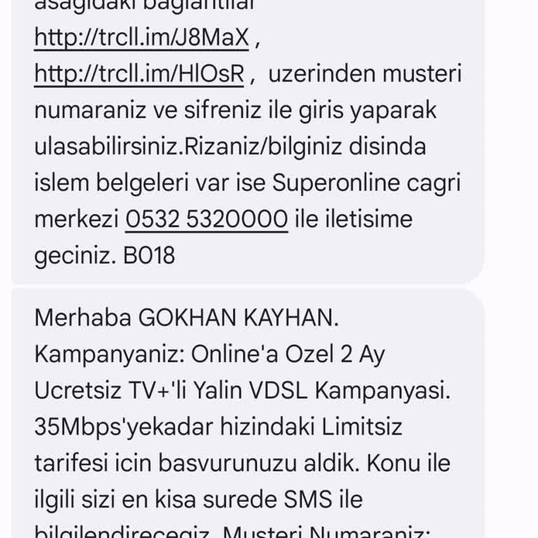 Altyapı Yanıltması Nedeniyle Hem İnternetsiz Kaldım Hem Kapama Bedeli Ödedim