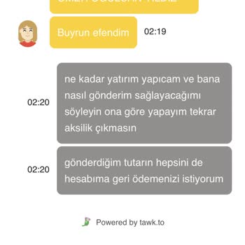 Hesabıma Yatırdığım Paralar Geçmedi, Canlı Destek Yanıt Vermiyor