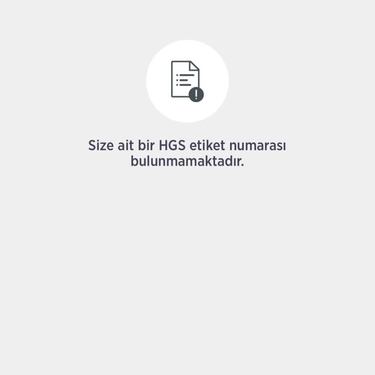 HGS İptali Sonrası Ücret İadesi Yapılmadı Ve Bilgilendirme Eksikliği