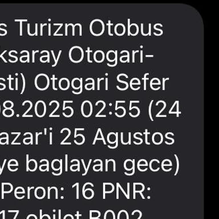 Otobüs Seferi Ertelendi Bilet İptal Edilemedi Param Ve Zamanım Boşa Gitti