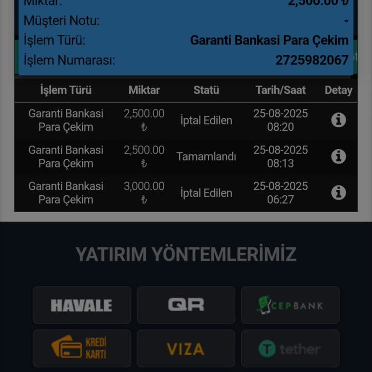 Kazancım Haksız Yere İptal Edildi, Çekim Talebim Reddedildi