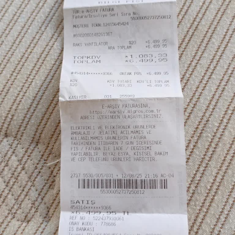 Vantilatör İadesinde Yaşanan Sorun Ve İletişim Eksikliği