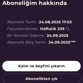 Scooter Kiralama Sırasında Onayım Olmadan Başlatılan Veedz-tr.com Aboneliği Mağduriyeti