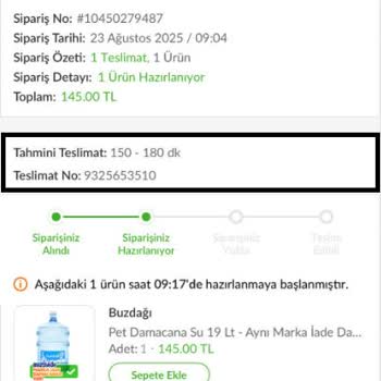 Teslimat Süresi Değişti, Siparişim Gecikti Ve Çözüm Sunulmadı