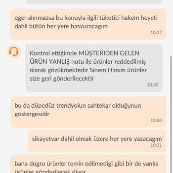 Yanlış Ürün Gönderildi İade Sonrası Mağduriyetim Giderilmiyor