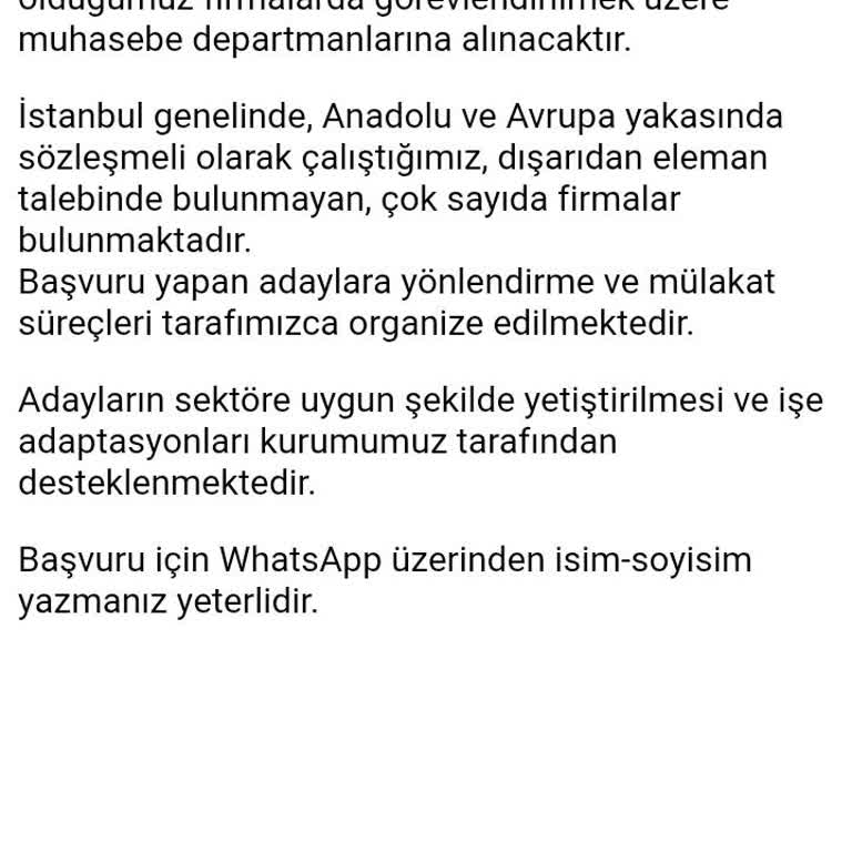 Sahibinden Ön Muhasebe Kursunda Tehditkar Mesajlarla Karşılaştım