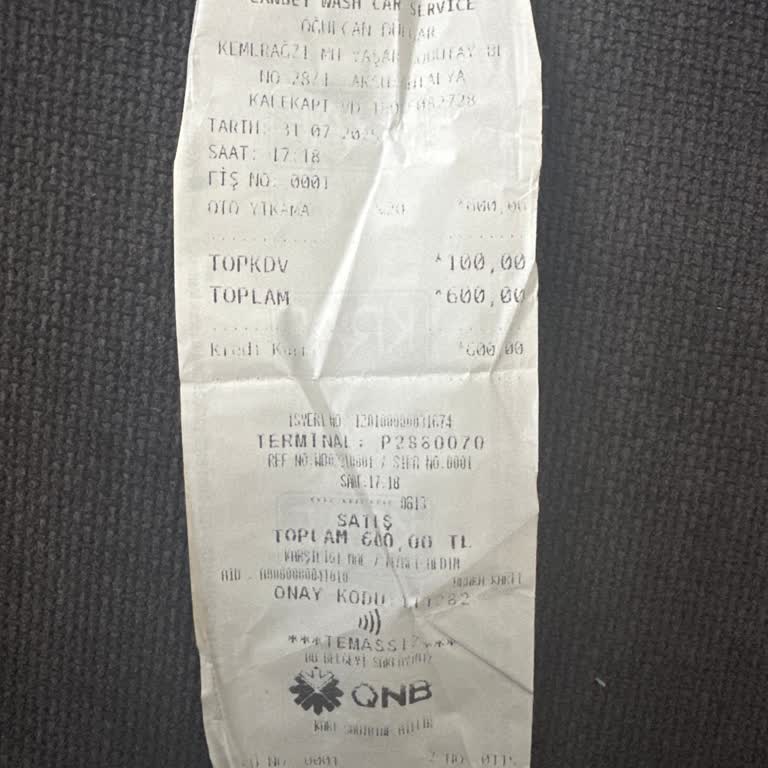 Ücretsiz Oto Yıkama Hakkımdan Faydalanamadım, Ücret İadem Yapılmıyor