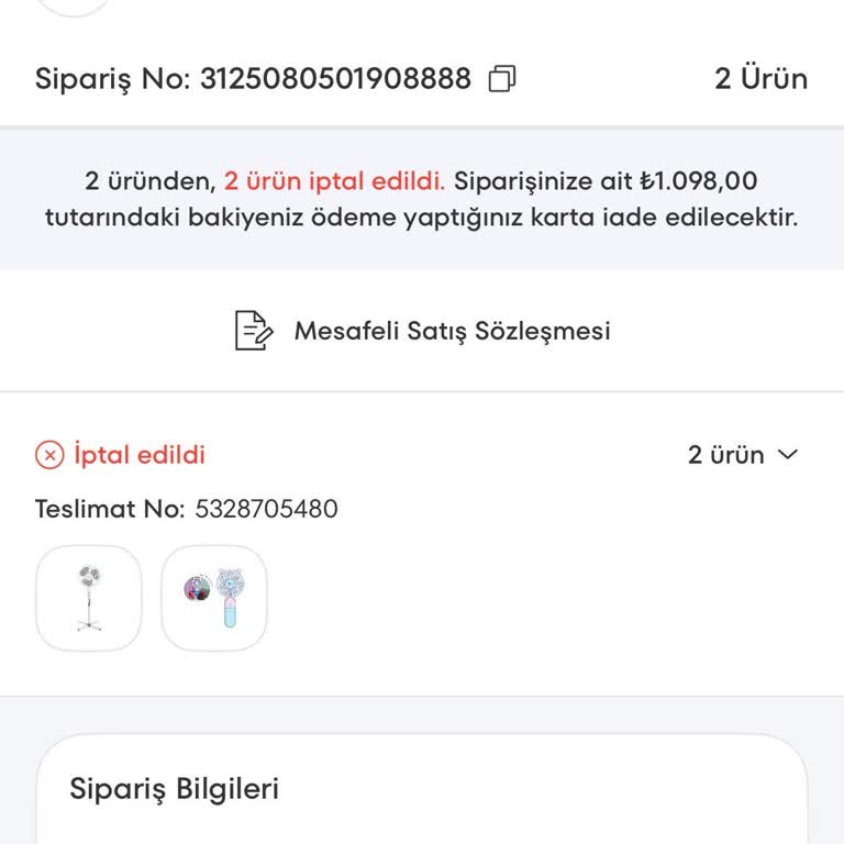 16 Gündür Ücret İadesi Yapılmadı Müşteri Hizmetleri Yanıt Vermiyor