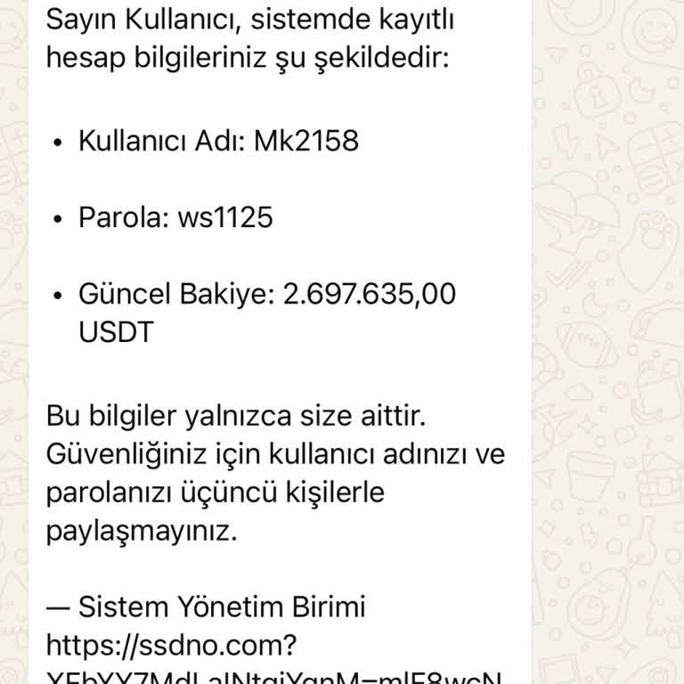 WhatsApp'ta Bilinmeyen Numaradan Gelen Şüpheli Mesaj Hakkında