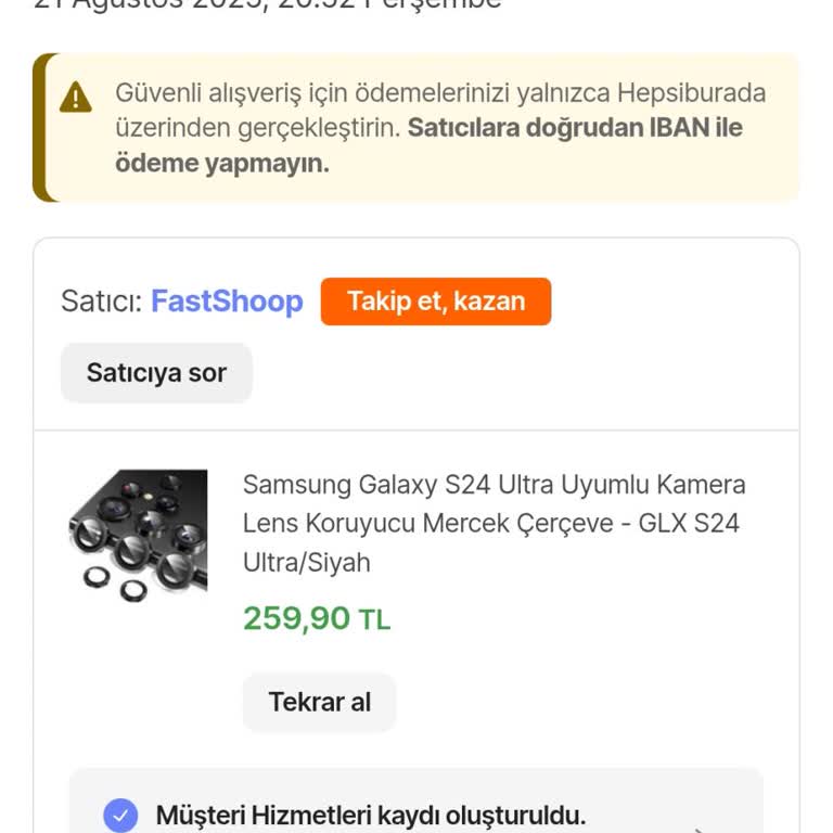 Geç Teslimat Ve İletişimsizlik Nedeniyle Mağduriyet Yaşıyorum