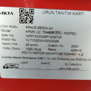 A101den Aldığım Mopetin Tescil Evrakları Bir Yıldır Gönderilmiyor