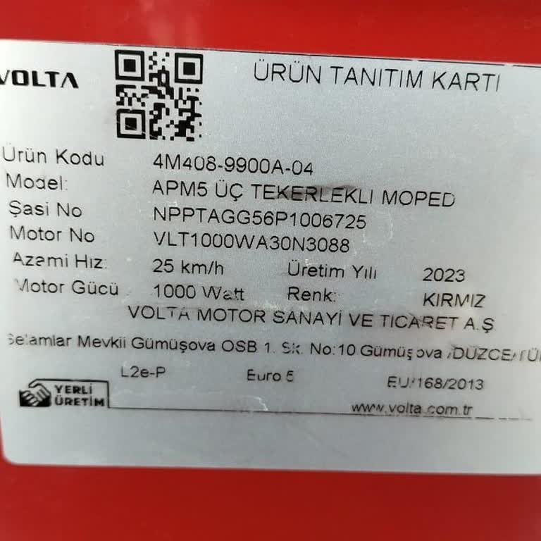 A101den Aldığım Mopetin Tescil Evrakları Bir Yıldır Gönderilmiyor