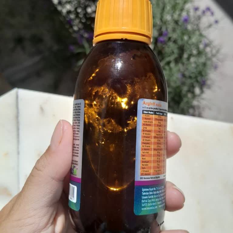 Argivit Focus Şurup Kullanım Sonrası Tortu Oluştu Değişim Yapılmadı