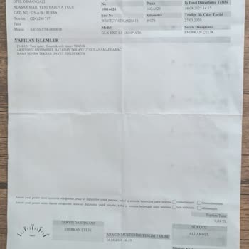 Onarım Sonrası Far Arızası Ve Uzayan Parça Bekleme Süresi