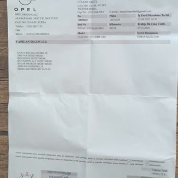 Onarım Sonrası Far Arızası Ve Uzayan Parça Bekleme Süresi