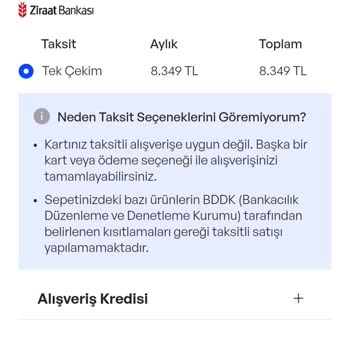 İdefix'te Taksit Seçeneği Sunulmuyor, Alışveriş Yapamıyorum
