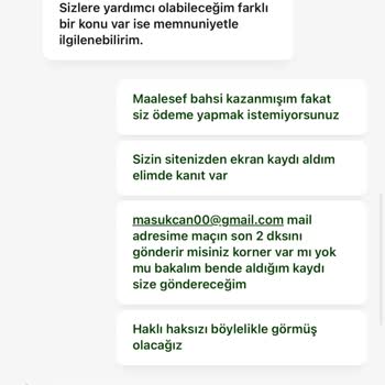 Jojobet Eksik Korner Sayımıyla Kazancımı Ödemiyor Kanıtım Olmasına Rağmen Destek İlgisiz