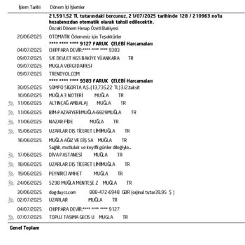 Onaysız Yurt Dışı Harcamalar Ve İlgisiz Müşteri Hizmetleri