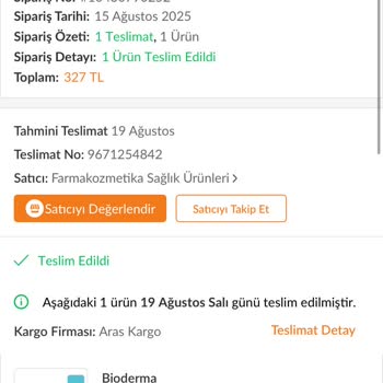 Bioderma Bebek Şampuanı Alerjik Reaksiyona Sebep Oldu, İade Talep Ediyorum